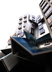 Strata Center - M.I.T. Boston - the entrance